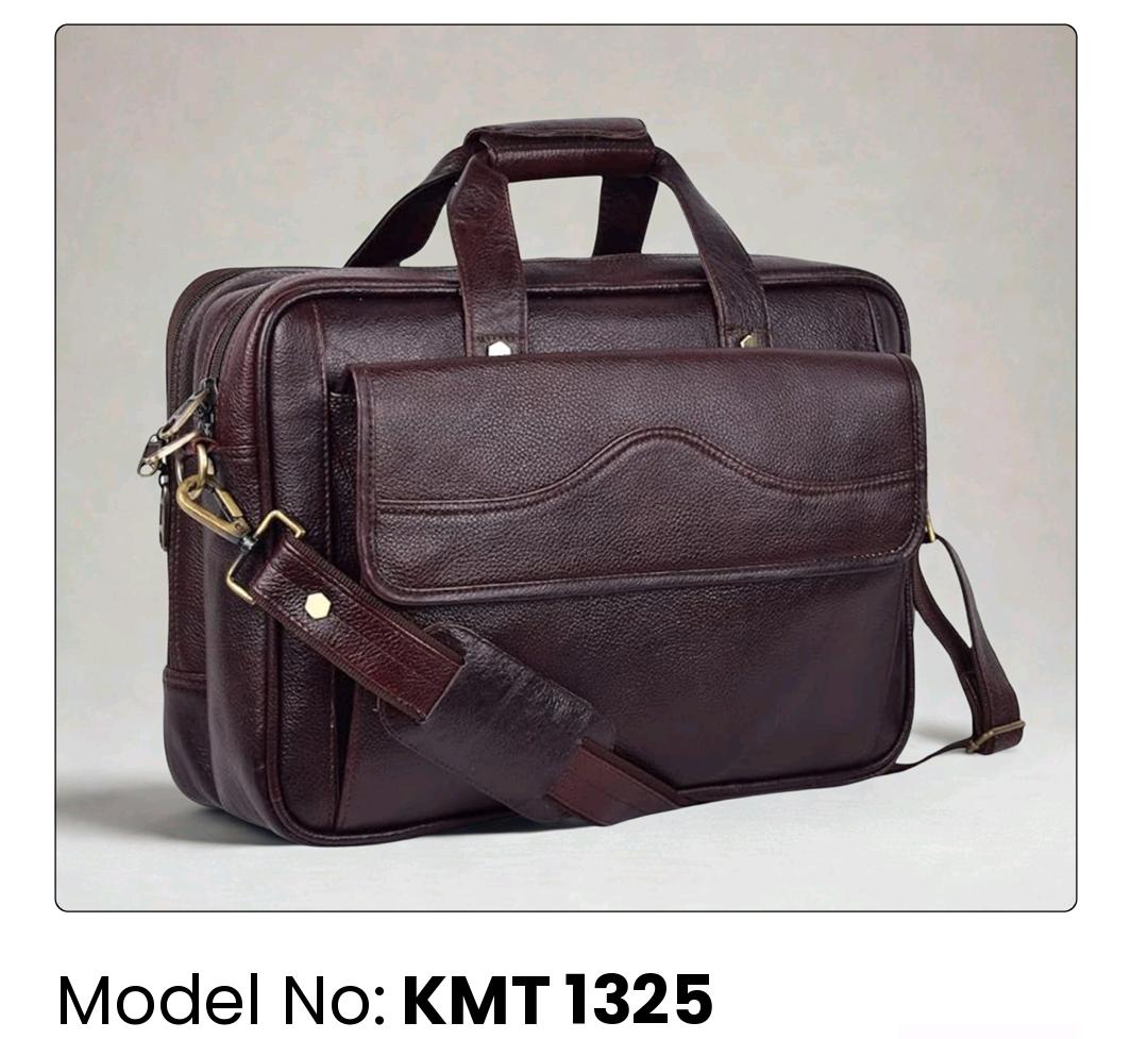 LEATHER BAG FOR OFFICE USE PREMIUM BROWN COLOUR