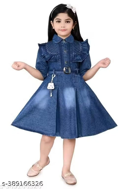 GIRLS WEAR GEN Z FROCK