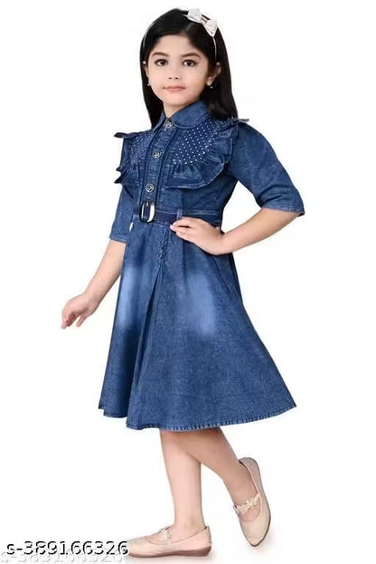 GIRLS WEAR GEN Z FROCK
