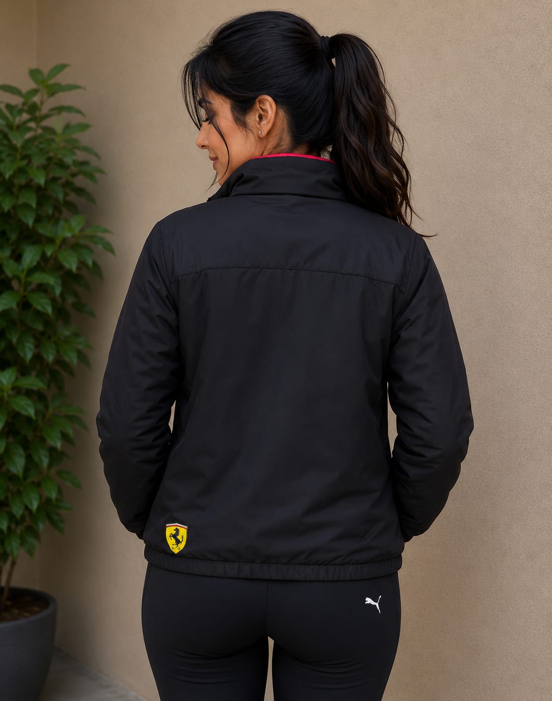 FULL SLEEVE HOODED BLACK COLOUR