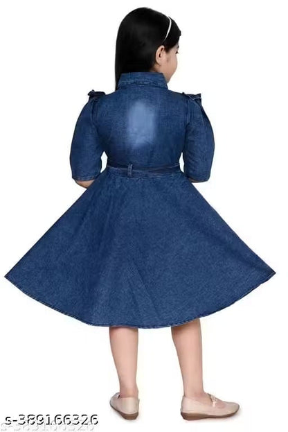 GIRLS WEAR GEN Z FROCK