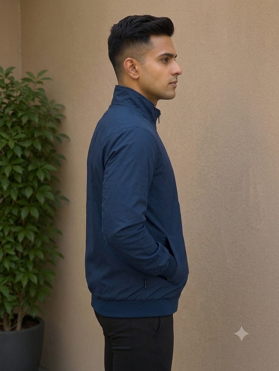 MENS FULL SLEEVE HOODIES DARK BLUE COLOUR