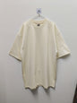 MEN PLAIN ROUND NECK BLEND WHITE