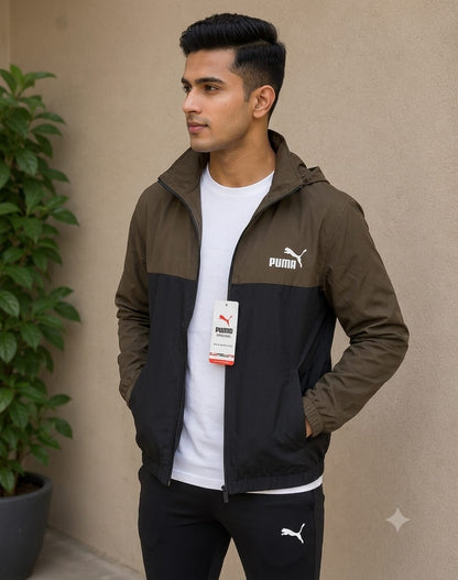 MEN FULL SLEEVE HOODIES DOUBLE COLOUR