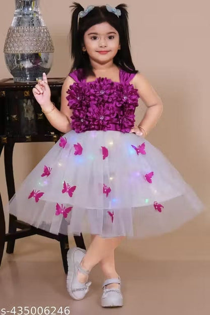 GIRLS PARTY WEAR FANCY FROCK